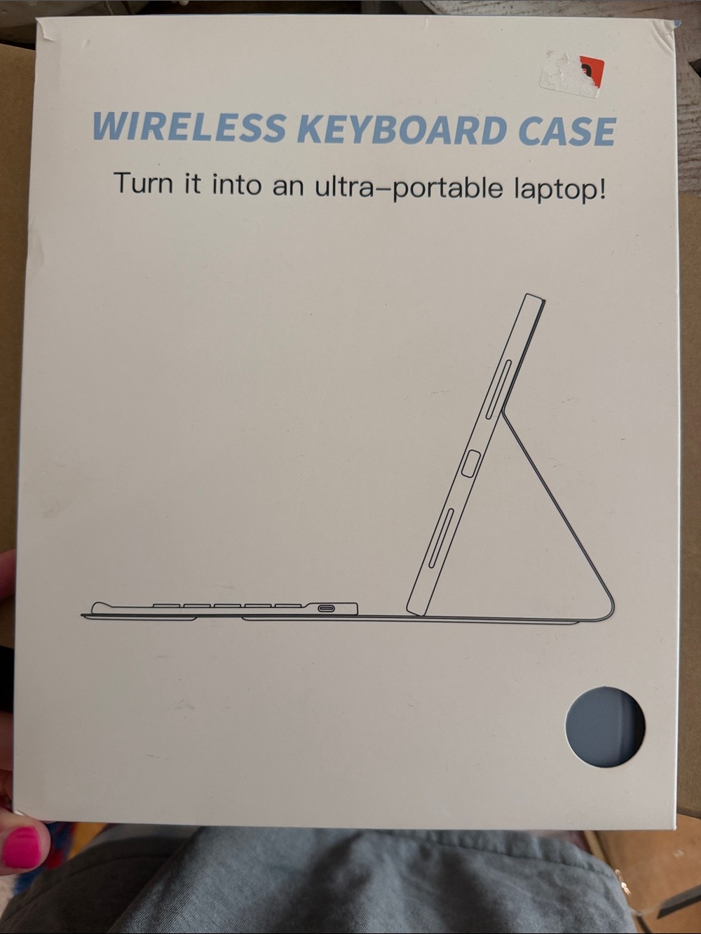 Wireless Keyboard Case – White Packaging